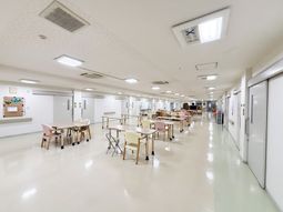 広々とした食堂