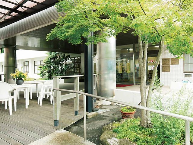 緑豊かなエントランス エントランス 自然がいっぱいのエントランスです。リラックスできる環境が整っています。