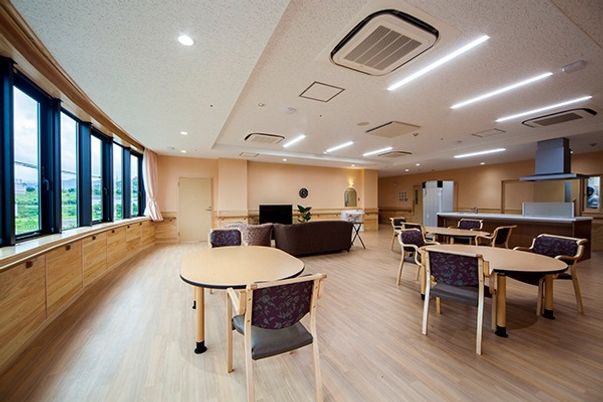 開放感ある明るいリビング