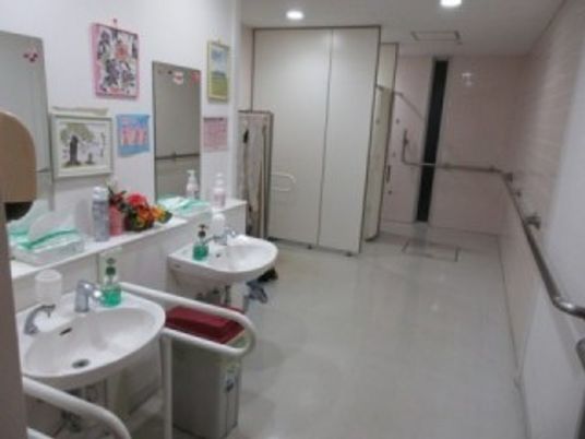 手洗い場のある空間