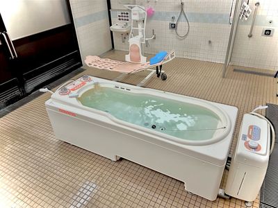 清潔感のある浴室