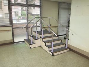 訓練用階段の部屋
