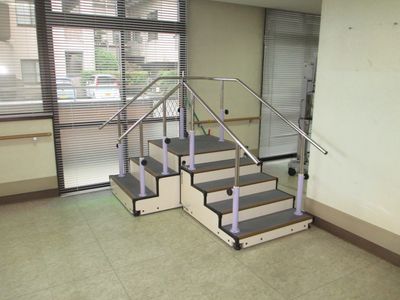 訓練用階段の部屋