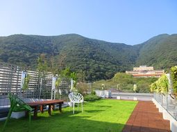 緑豊かな中庭
