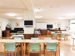 共有スペースの明るい様子