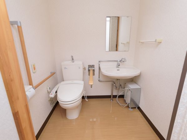 清潔なトイレの様子