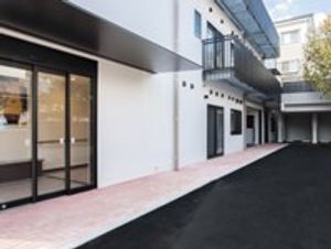 建物のエントランス