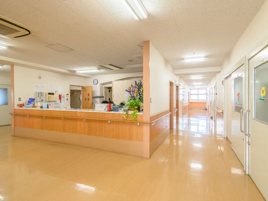 快適な廊下の光景