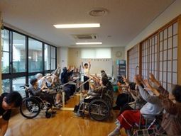 機能訓練の活動風景