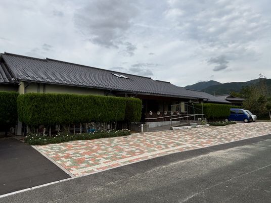 ゆとりある中庭