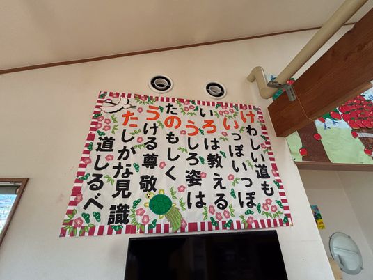 掲示物の様子
