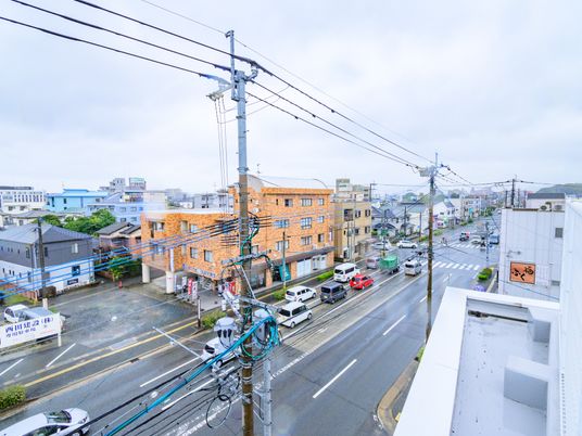 街並みとの調和を図る外観