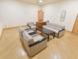 居心地のよいラウンジ空間