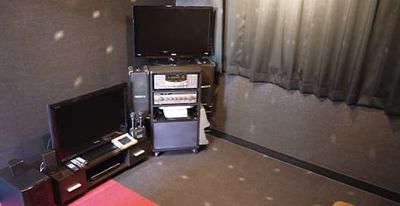 落ち着いたシアタールーム