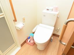 清潔なトイレスペース