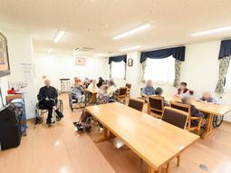 共有スペースでの憩いの時間