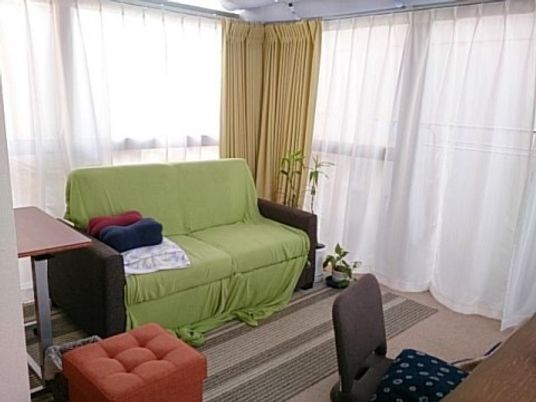 快適な居室の一角