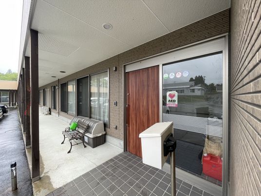 居心地の良いエントランス