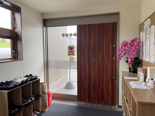 安心のエントランス