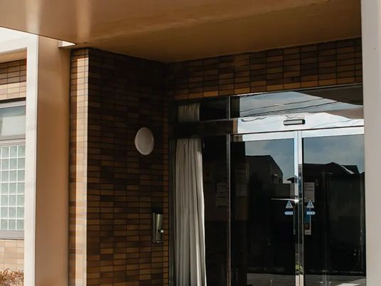建物の入口  