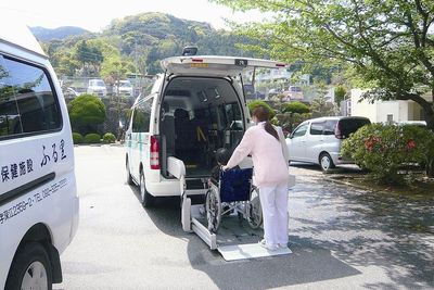 車椅子対応の配車