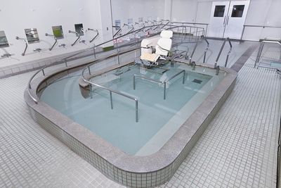 設備が整った浴室