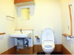 清潔なトイレの設備