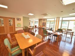 明るい食堂の雰囲気