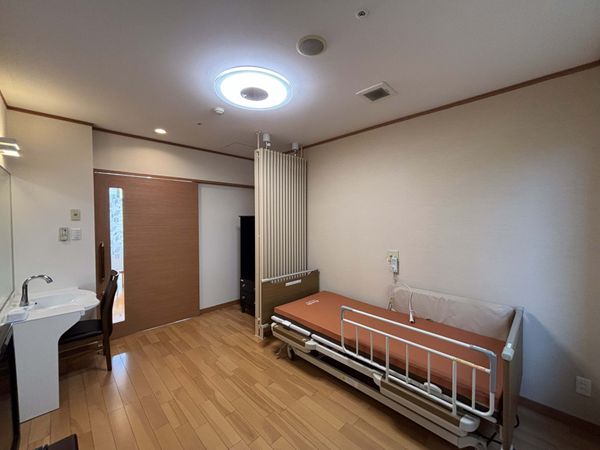明るい室内の居室