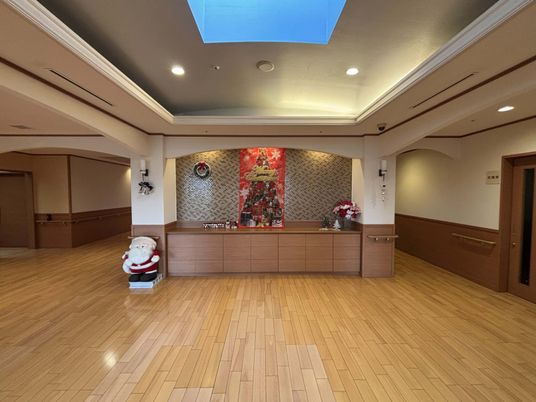 明るい廊下