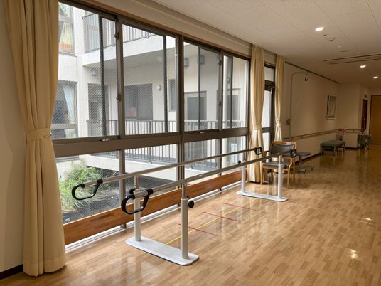 広々とした機能訓練室