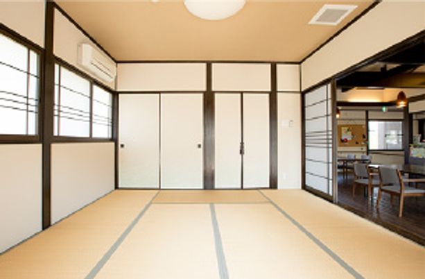 和室とダイニングの一望