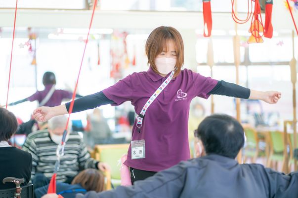 活発な共有スペース