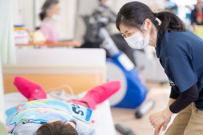 親身なスタッフの様子