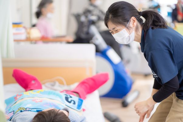 親身なスタッフの様子