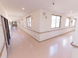 清潔感のある廊下