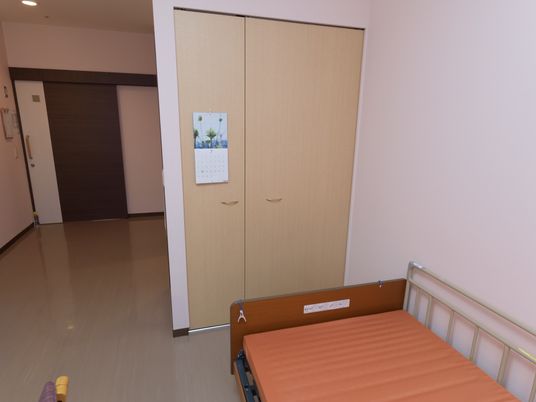 ベッド付居室の様子