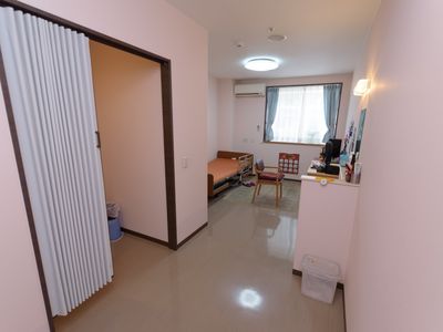 居心地の良い居室の一角