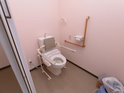 バリアフリートイレの様子