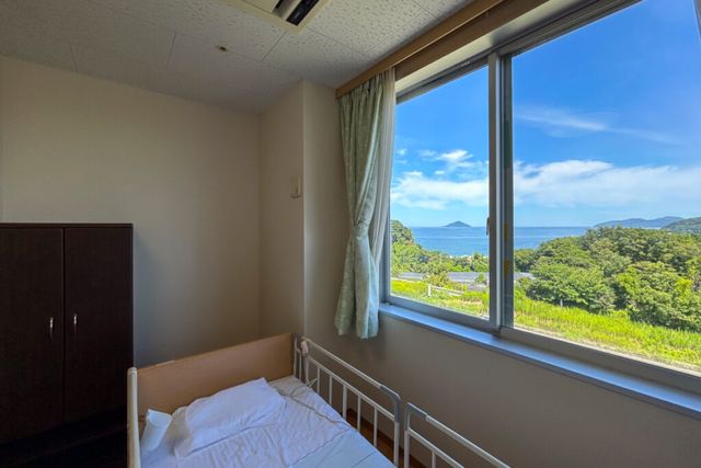 海の見える居室