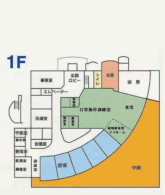 1階施設見取り図