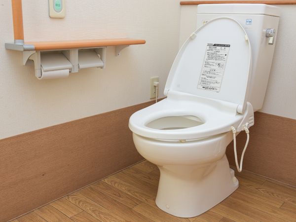 清潔感のあるトイレの設備