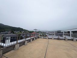 見晴らしのよいテラス  