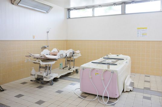 機能的な浴室