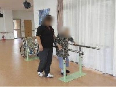 リハビリテーション室でのサポート