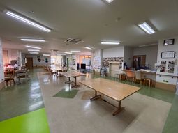 広々とした共有スペース