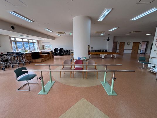 広々とした機能訓練室