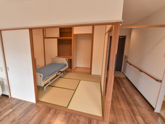 和洋折衷の居室