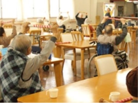活動中のダイニングルーム