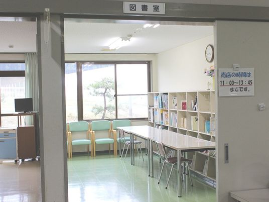 図書室の入口  